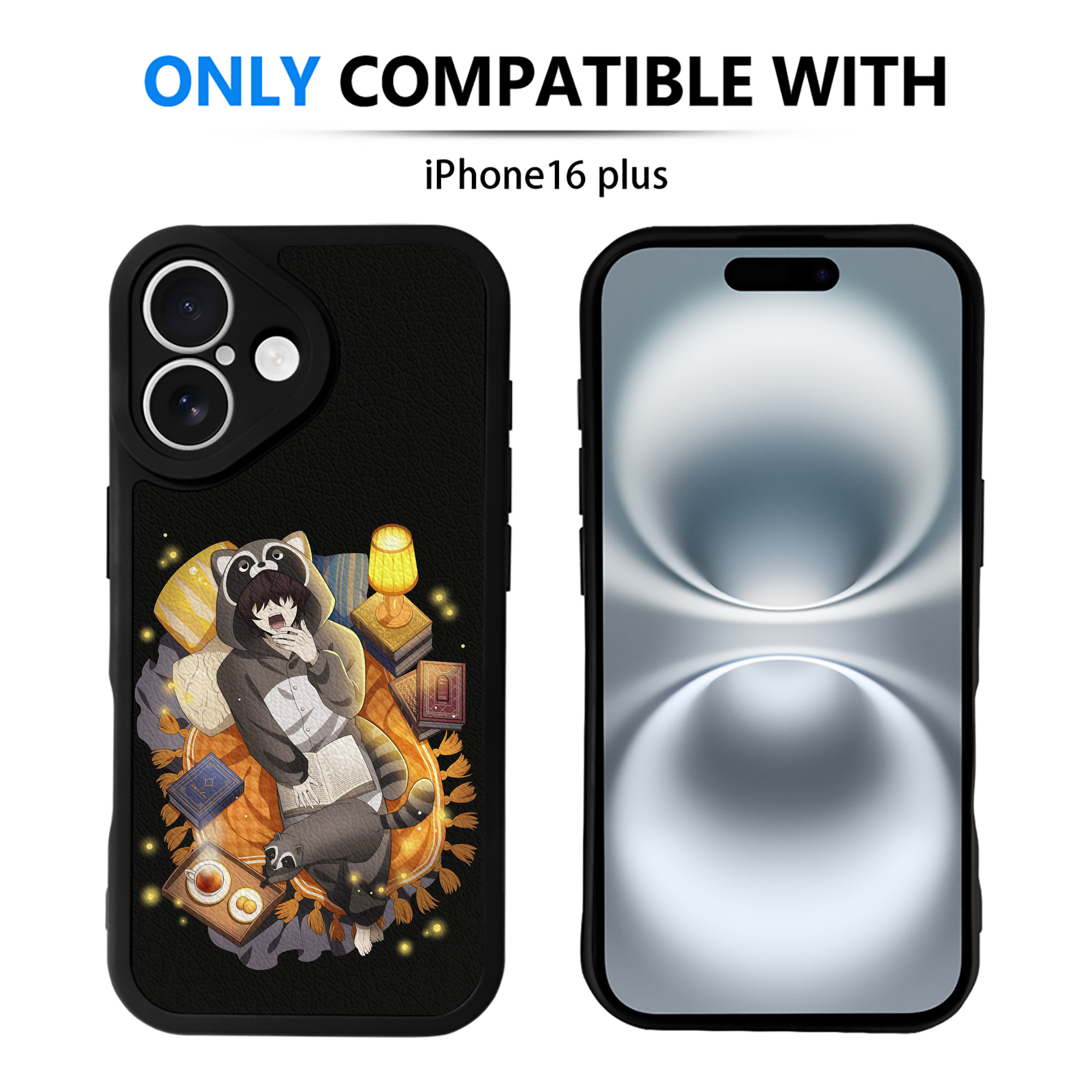 （画像用） 文豪ストレイドッグス Bungo Stray Dogs 【iPhone 16シリーズ対応】シリコンスマホケース（レザー調） 材質：シリコン